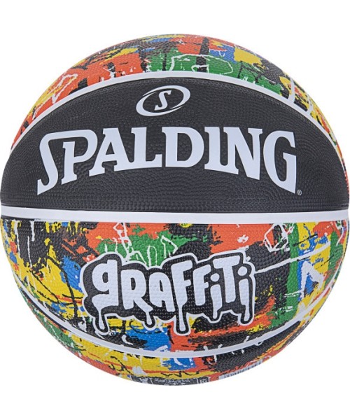 Krepšinio kamuoliai Spalding: BASKETBALL SPALDING RAINBOW GRAFFITI (7 DYDIS)