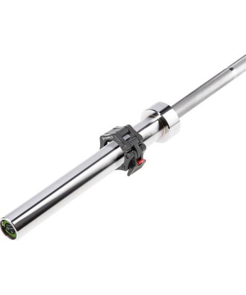 Olimpiniai grifai 50 mm HMS: Olimpic Bar HMS GOP220, 2200mm + Lock Jaw ZG1000R