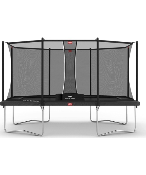 Pastatomi batutai BERG: BERG Ultim Favorit Regular 410 Grey + Safety Net Comfort