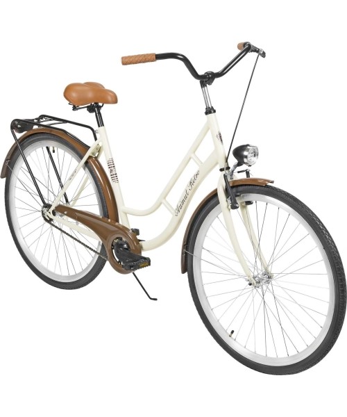 City Bikes : Dviratis AZIMUT Retro 28" 2023 cream