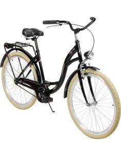 AZIMUT City Lux 26" 2025 black-cream bicycle