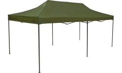 Party tent scissor 3x6m green WATERPROOF