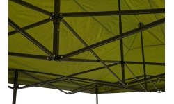 Party tent scissor 3x6m green WATERPROOF