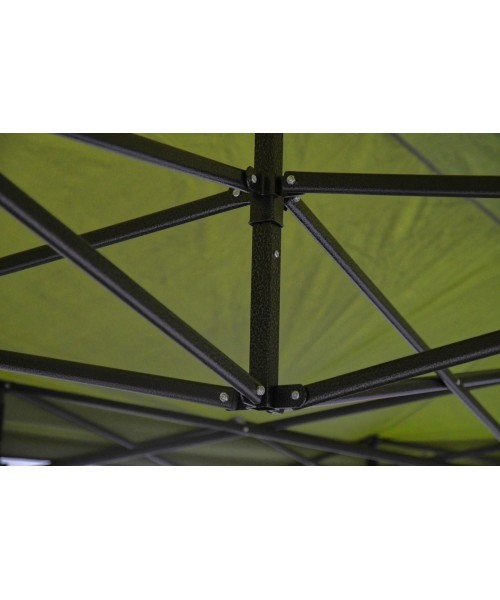 Party tent scissor 3x6m green WATERPROOF