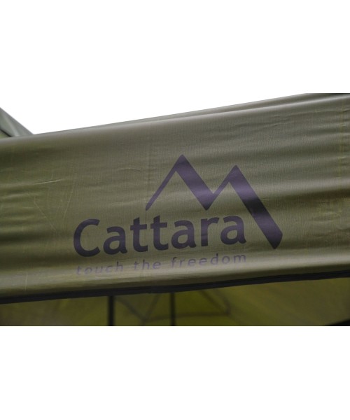 Party tent scissor 3x6m green WATERPROOF