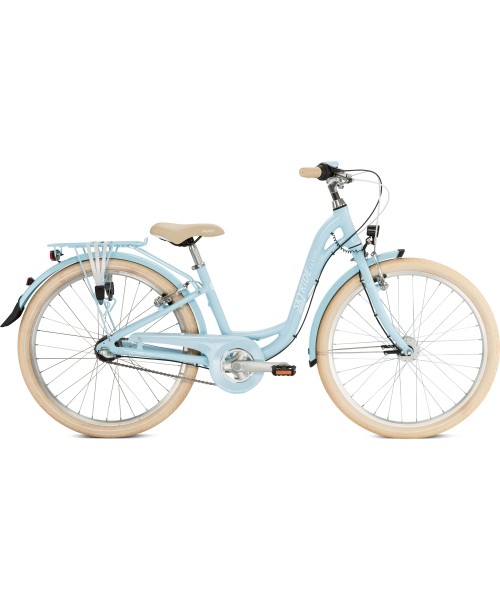 Vaikiški dviratukai ir triratukai PUKY: Dviratis PUKY Skyride 24-3 Classic Alu retro blue