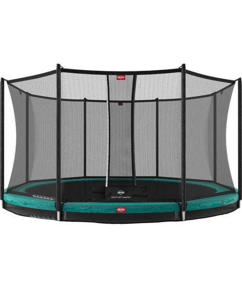 Pastatomi batutai BERG: BERG Favorit InGround 380 Green + apsauginis tinklas Comfort