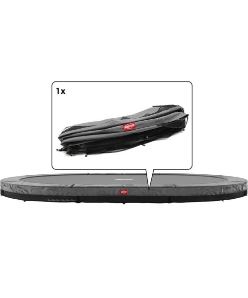 Trampoline Spare Parts BERG: Grand Champion - InGround Padding 470 grey (27cm)