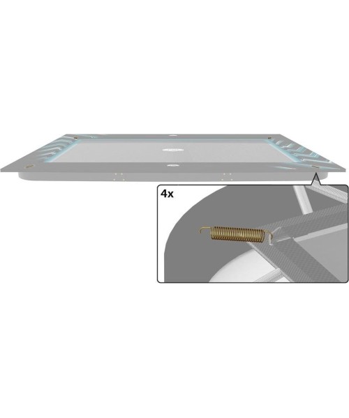 Trampoline Spare Parts BERG: Spring To Secure Padding Strap (4x)