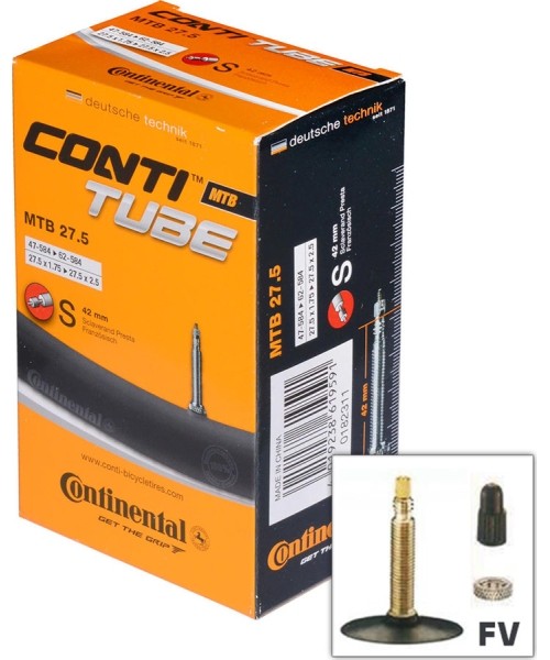 Continental Tube 27.5x1.75/2.50 (47/62-584) FV 42mm