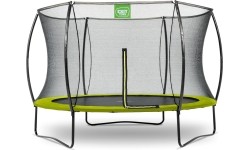 EXIT Silhouette trampoline ø305cm - green Outdoor Round Coil spring Above ground trampoline