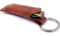 Folding Knife With Keychain And Case MAM Iberica 2001, Boxwood, 4.5cm