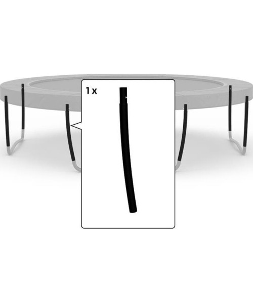 Trampoline Spare Parts BERG: Champion/Elite - Middle post (Curved,Black)