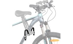 Atsarginiai pedalų dirželiai vaikiškai dviračio kėdutei inSPORTline Mousino