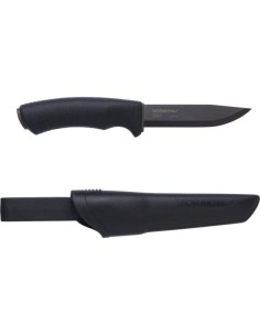Knife Morakniv Bushcraft, Toothless, Carbon Steel, Black 