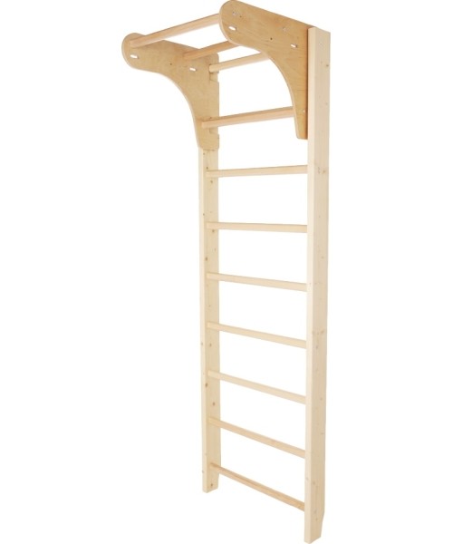 Wall Bars inSPORTline: Gimnastikos sienelė su skersiniu prisitraukimams inSPORTline Steadyline, 200x80cm