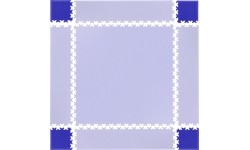 Corner Pieces for Puzzle Mat inSPORTline Simple Blue – 4 Pcs.