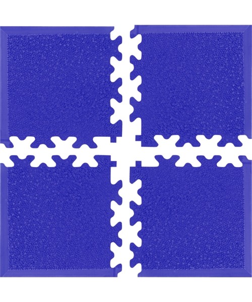 Corner Pieces for Puzzle Mat inSPORTline Simple Blue – 4 Pcs.