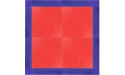 Corner Pieces for Puzzle Mat inSPORTline Simple Blue – 4 Pcs.
