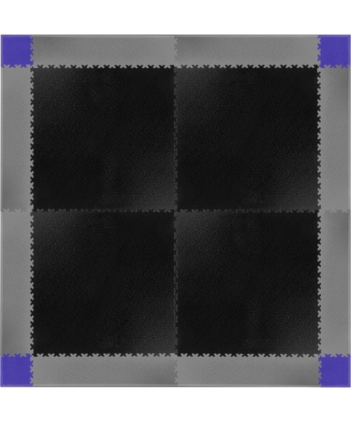 Corner Pieces for Puzzle Mat inSPORTline Simple Blue – 4 Pcs.