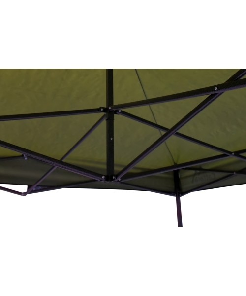 Sulankstoma prekybos palapinė 3x3 m, žalia, vandeniui atspari