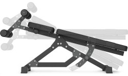 Adjustable abdominal muscle exercise bench MS-L110 2.0 - Marbo Sport