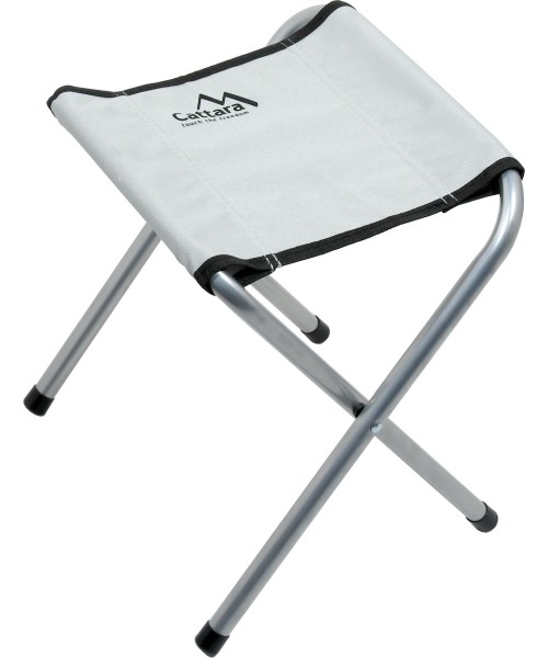 Foldable Camping Table + 4x Chairs Cattara Double - Gray