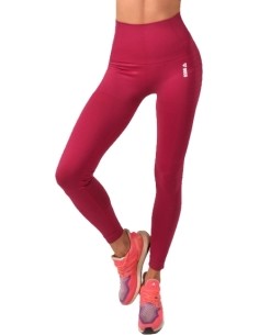 Moteriškos tamprės Boco Wear Burgund Plain Push Up - Rožinė