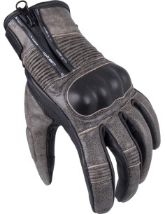 Men's Moto Gloves W-TEC Davili - Black, brown
