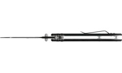 Sudedamas peilis Ganzo G746-1-BK, juodas