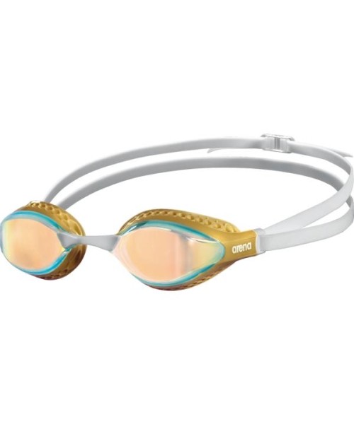 Diving Goggles & Masks Arena: Plaukimo akiniai Arena Airspeed Mirror, geltoni