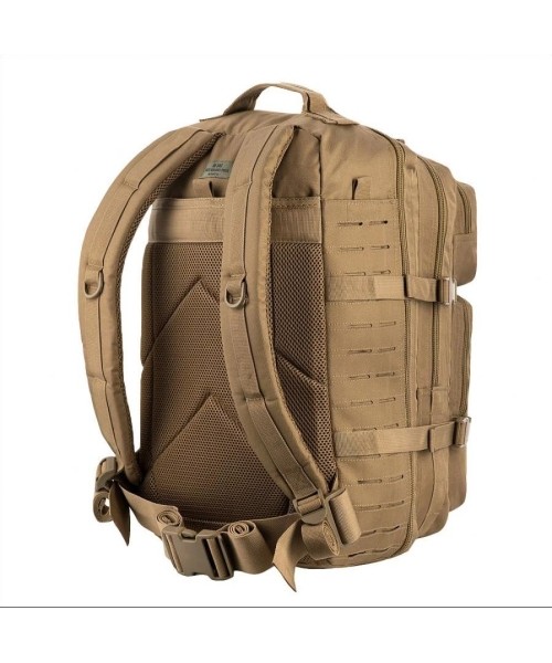 M-Tac Large Assault Pack Laser Cut tan backpack