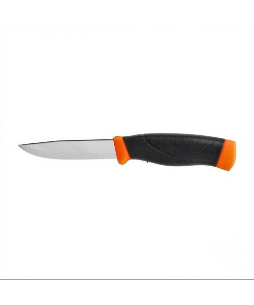 Medžiokliniai ir išgyvenimo peiliai Morakniv: Peilis Morakniv Companion F Heavy Duty, anglies plienas, oranžinis