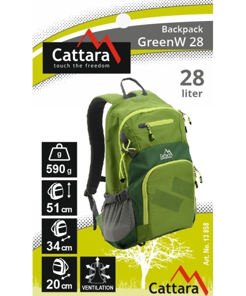 Backpack Cattara GreenE 28l 