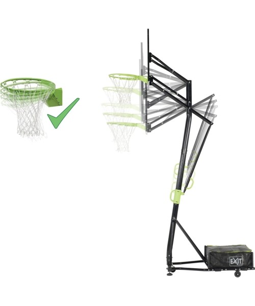EXIT Galaxy Portable Basket (with Dunkring) Rectangular Polycarbonate (PC)