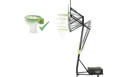 EXIT Galaxy Portable Basket (with Dunkring) Rectangular Polycarbonate (PC)