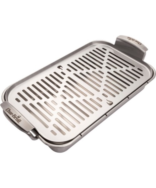 Char-Broil Grill+ Stainless Steel Grilling Tray