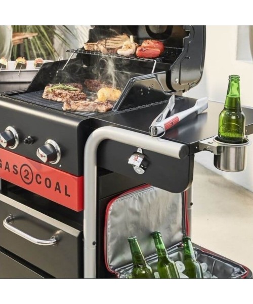Char-Broil Gear Trax bottle holder with opener