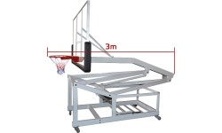 Portable Basketball System inSPORTline Portland II