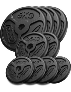 Ketaus svorių rinkinys Marbo Slim, 30 kg
