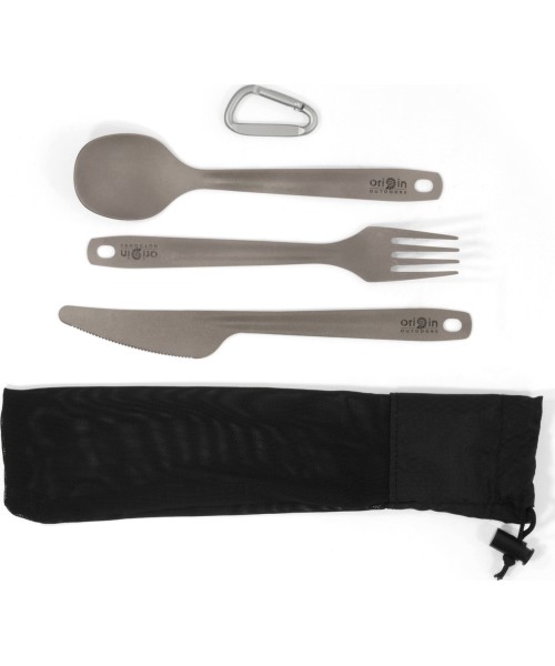 Origin Outdoors Cutlery Set 'Titanium'