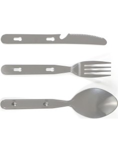 BasicNature Cutlery 'Biwak Hiking'