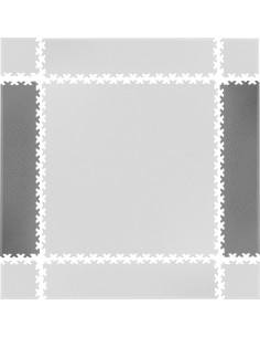 Ramp Pieces for Puzzle Mat inSPORTline Simple Gray – 2 Pcs.