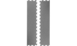 Ramp Pieces for Puzzle Mat inSPORTline Simple Gray – 2 Pcs.