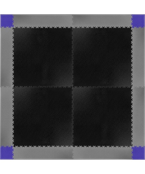 Ramp Pieces for Puzzle Mat inSPORTline Simple Gray – 2 Pcs.