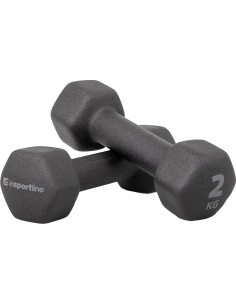 Neopreniniai hanteliai inSPORTline ON-X Renbell 2 x 2 kg