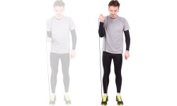Pasipriešinimo guma - kilpa inSPORTline Hangy 100cm 13mm (lengvas)