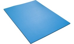 Dvisluoksnis kilimėlis Yate Fitness Maxi, 12 mm, 95x70x1,2 cm, juodas/mėlynas