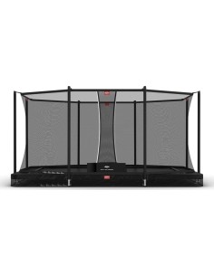 BERG Ultim Favorit InGround 410 Black + Safety Net Comfort