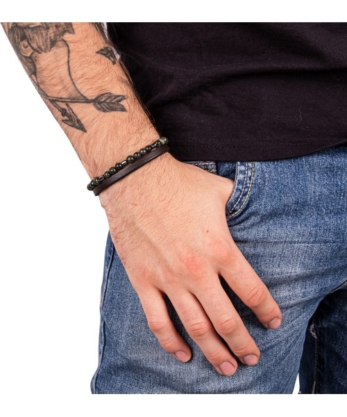 Leather Bracelet W-TEC Cronkroad